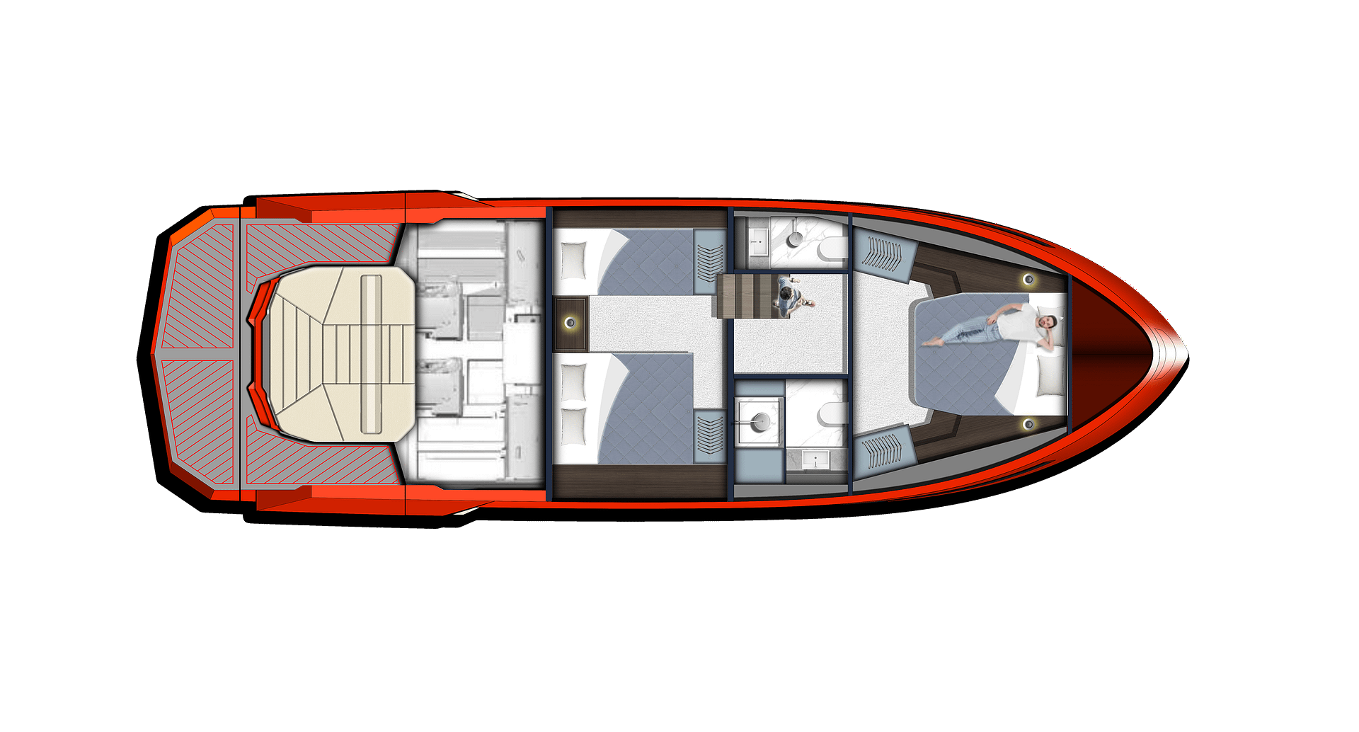 DELTA 14-IB-LOWER DECK